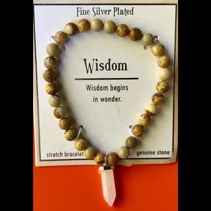 NWT Wisdom stretch bracelet